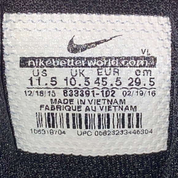 Nike Vapor Shark 2 BG Fast Flex Football Cleats-Mens Size 11.5 - Picture 14 of 16